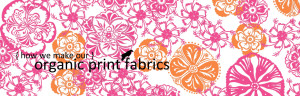 How we create our organic cotton print fabrics