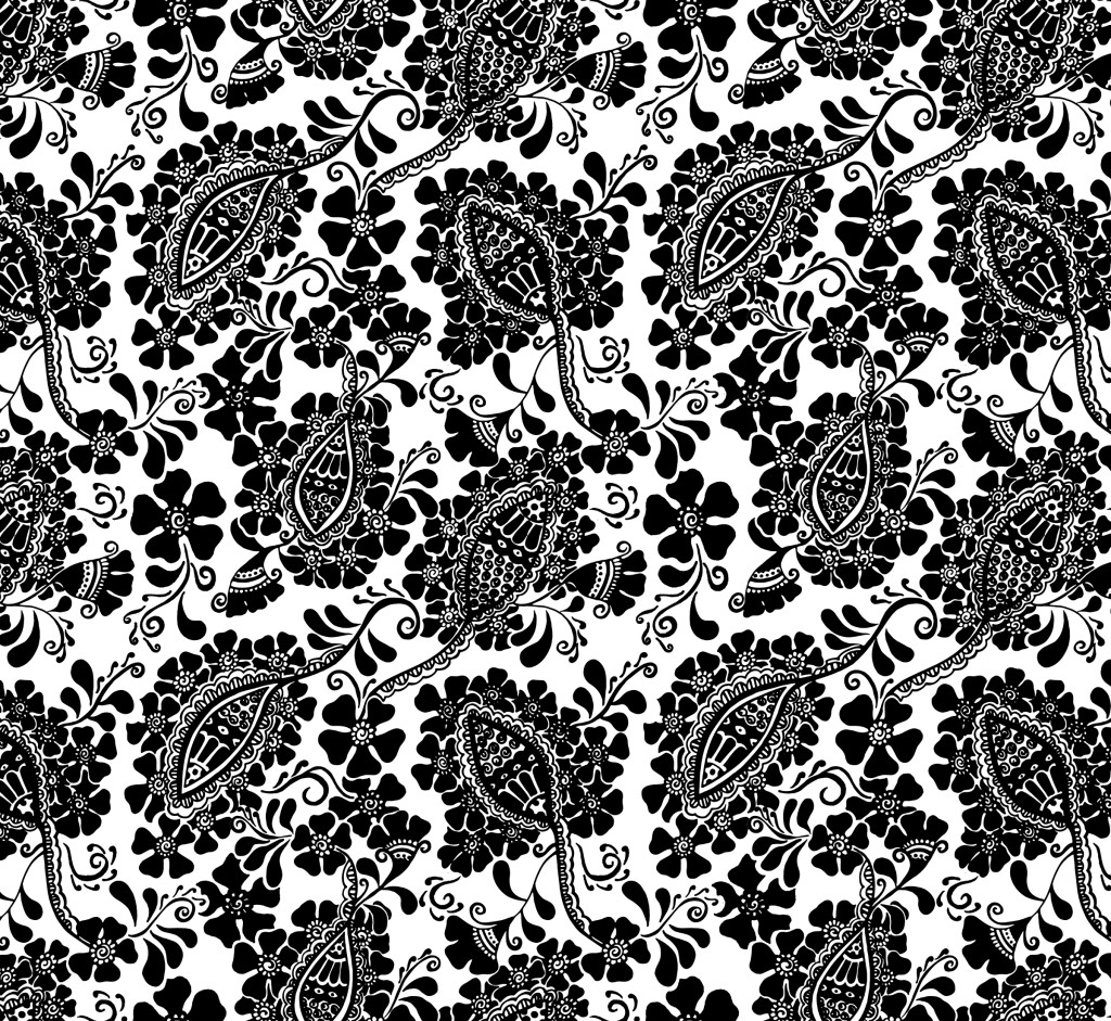 Henna organic cotton fabric