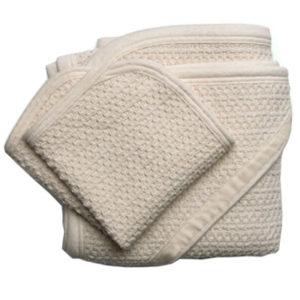 Organic cotton baby bath hooded towels
